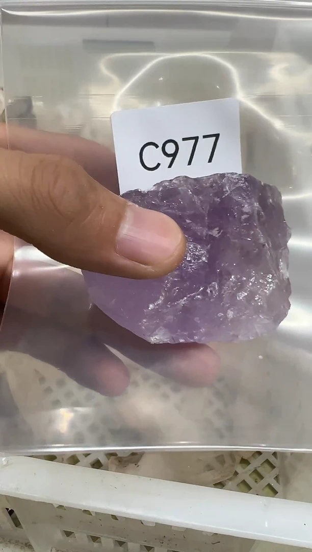 未镶嵌珠宝半成品水晶C977