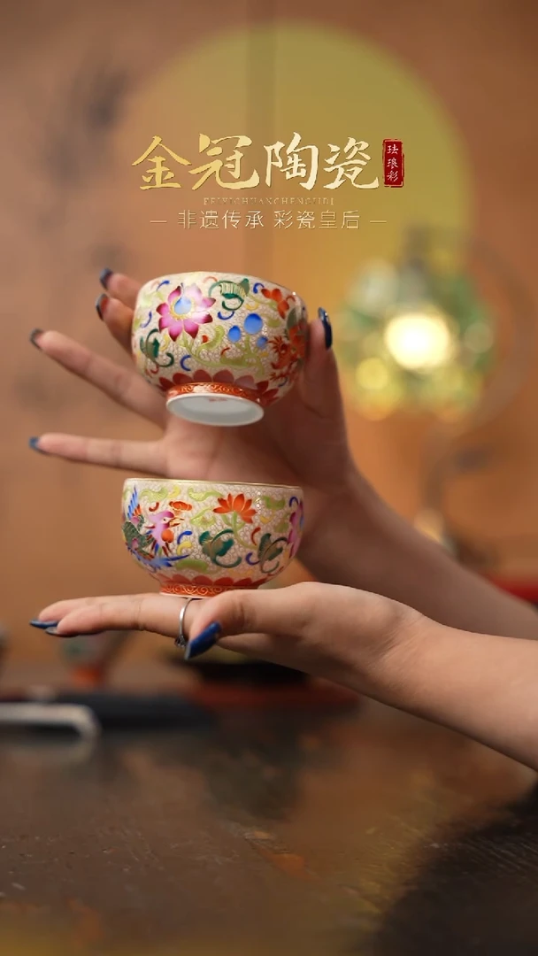 陶瓷手工主人杯龙杯123