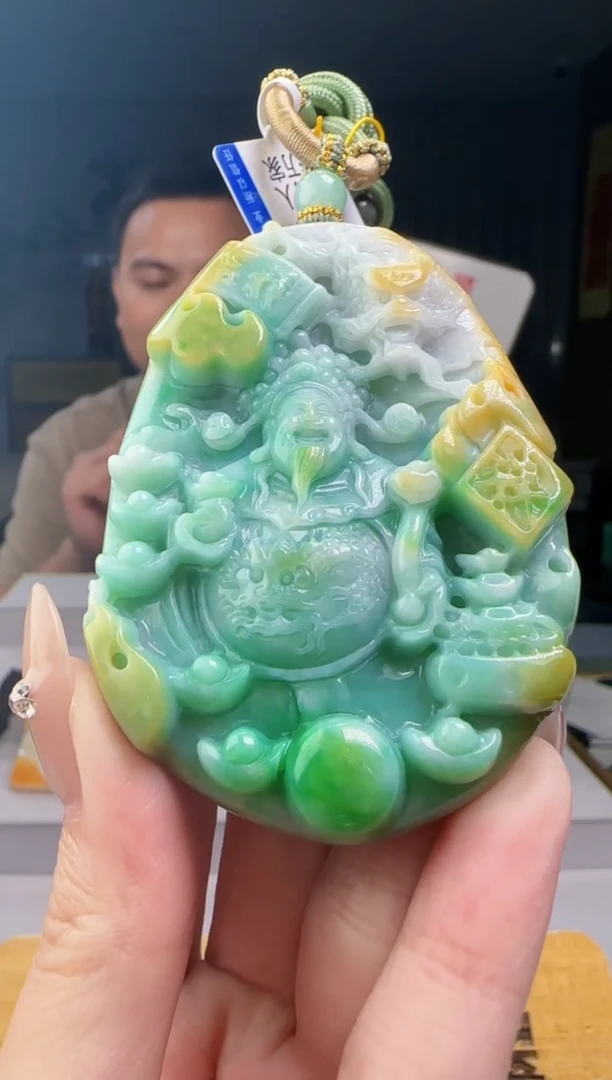 颈饰未镶嵌翡翠CC@@960Q3J21277