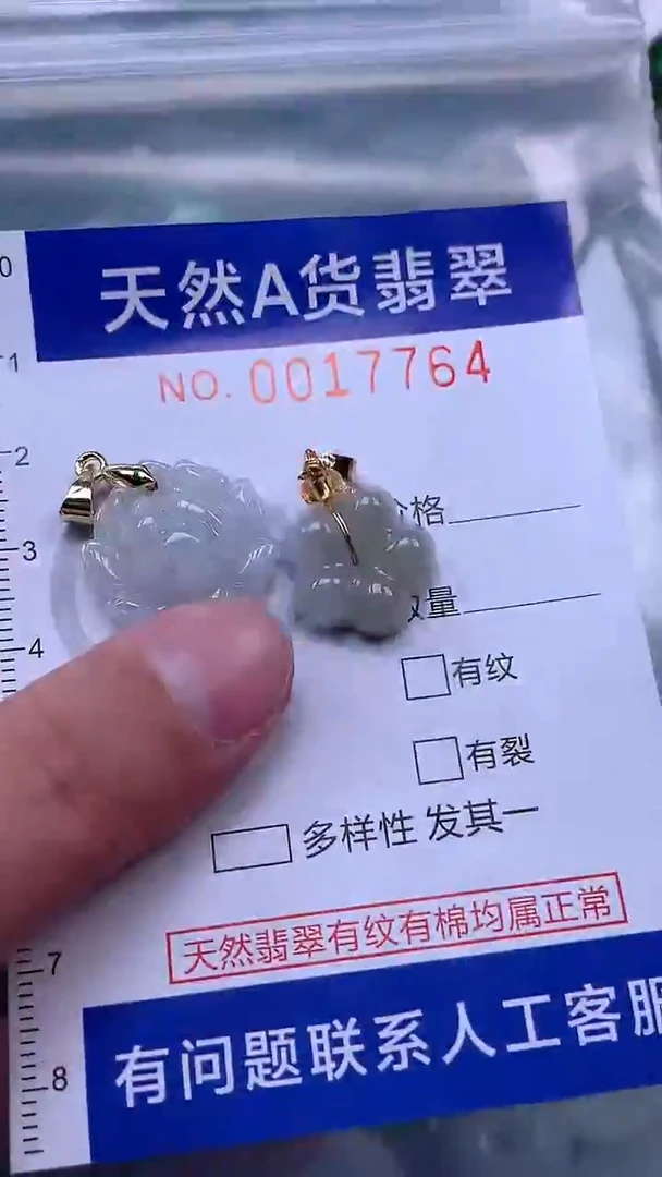 吊坠(赠链)未镶嵌翡翠1