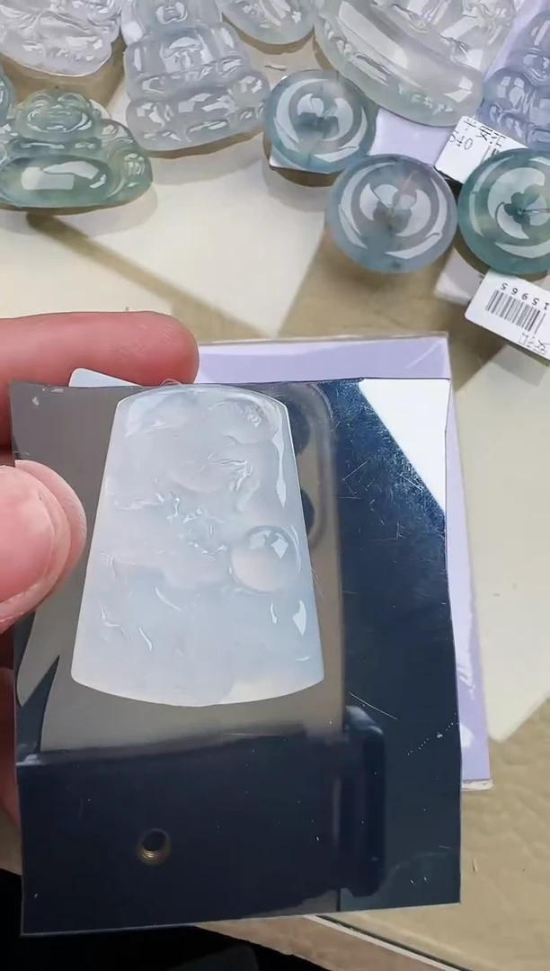 颈饰未镶嵌翡翠缅甸翡翠a货