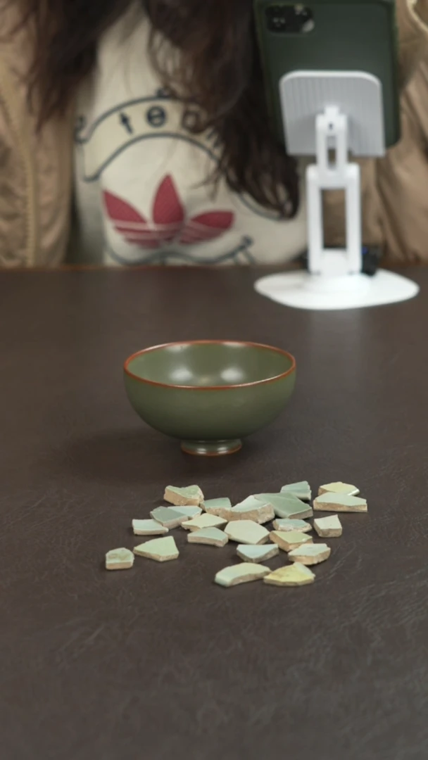 陶宣宝汝瓷原矿原釉手工作品