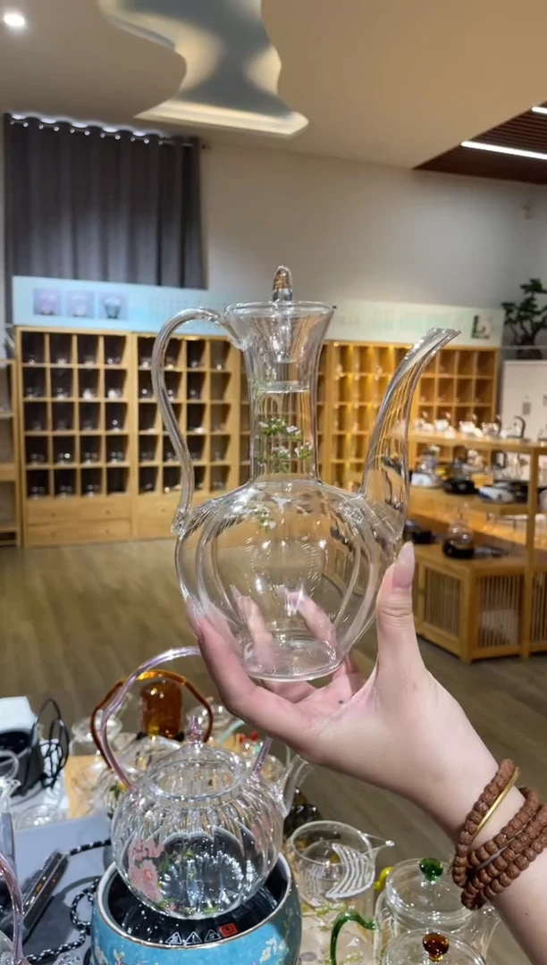 手工艺品玻璃梨花白燕贵妃壶啊啊