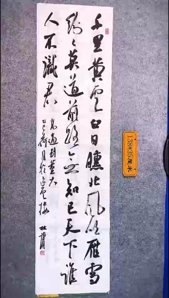 书法112中书协 杜潇书法放漏