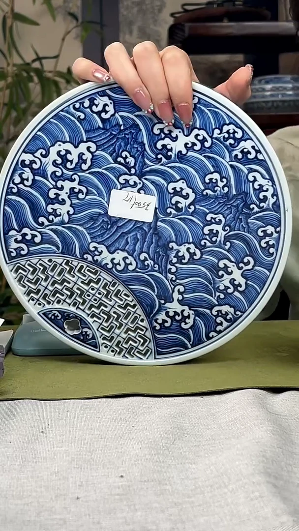 瓷片景德镇毛仔柴窑杯