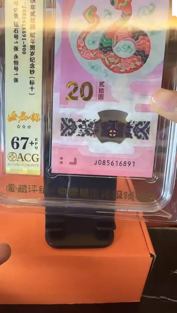 塑料2025 蛇钞 爱藏 标十 啊啊啊啊