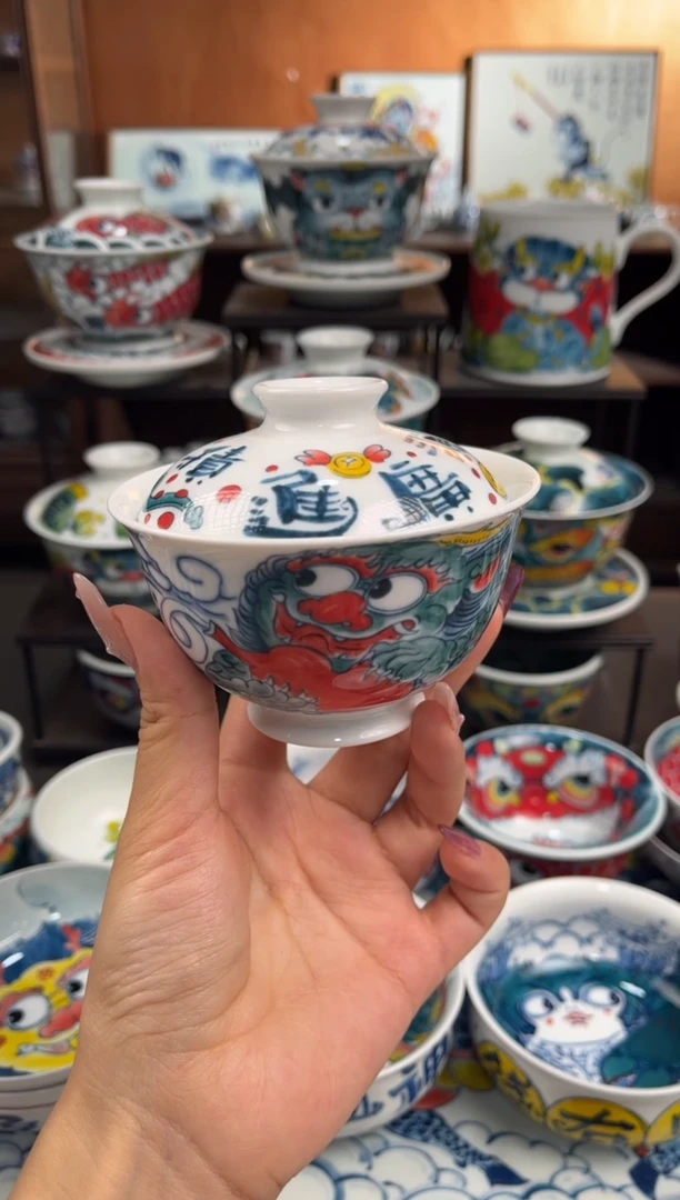 瓷片昨明盖碗（福利价格）