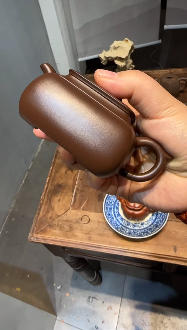 茶壶紫砂六****)长四方 紫砂壶