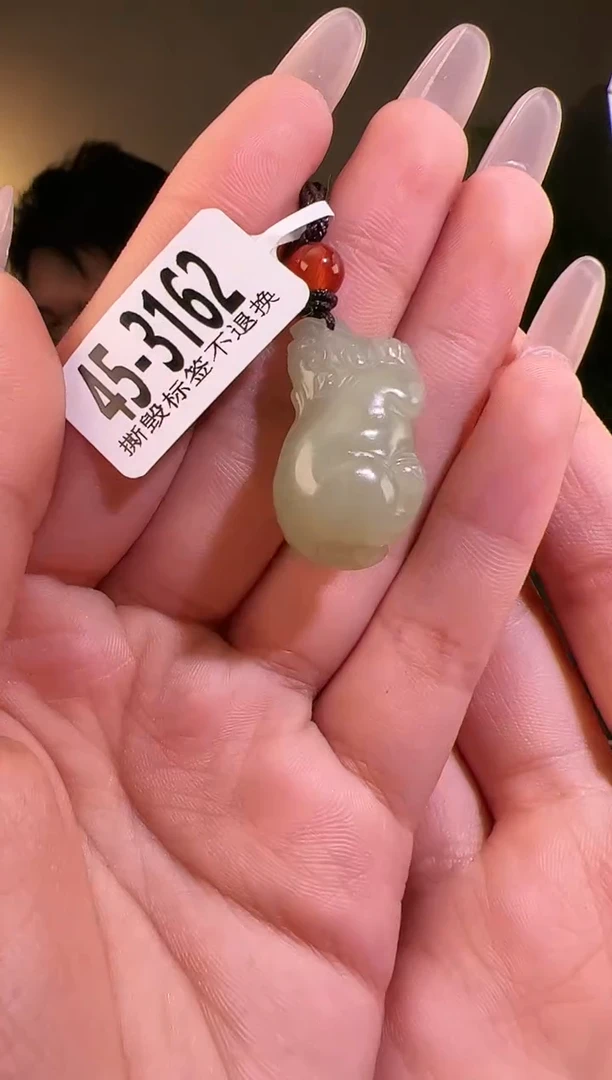 【闪购商品】和田玉颈饰未镶嵌貔貅3162