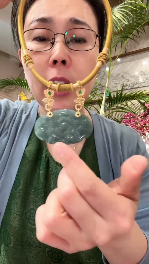 【闪购商品】翡翠颈饰未镶嵌国风