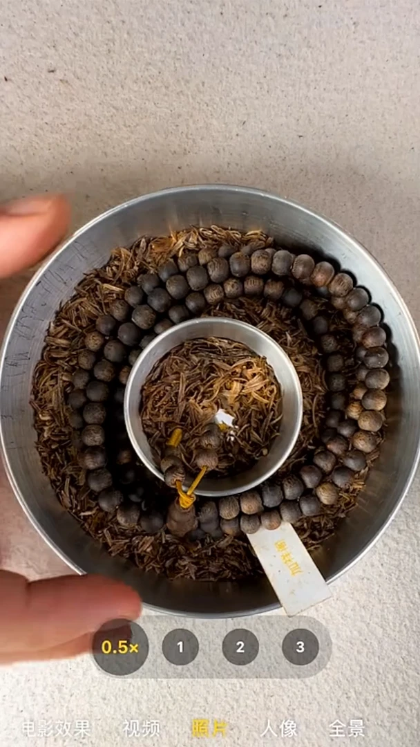 沉香手串6mm奇楠沉水多圈手串48