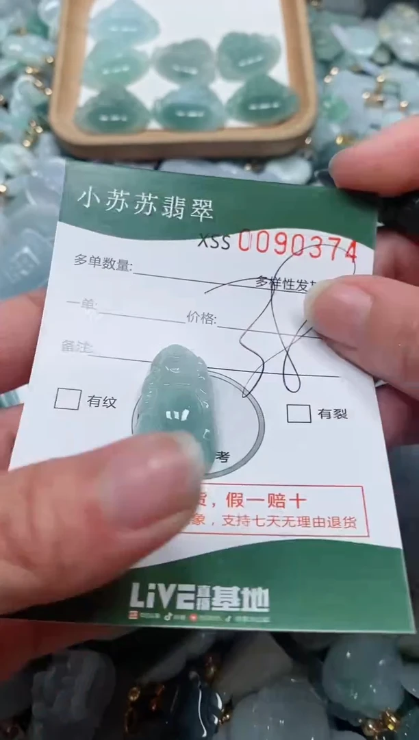 【闪购商品】翡翠颈饰未镶嵌闪购商品0090374