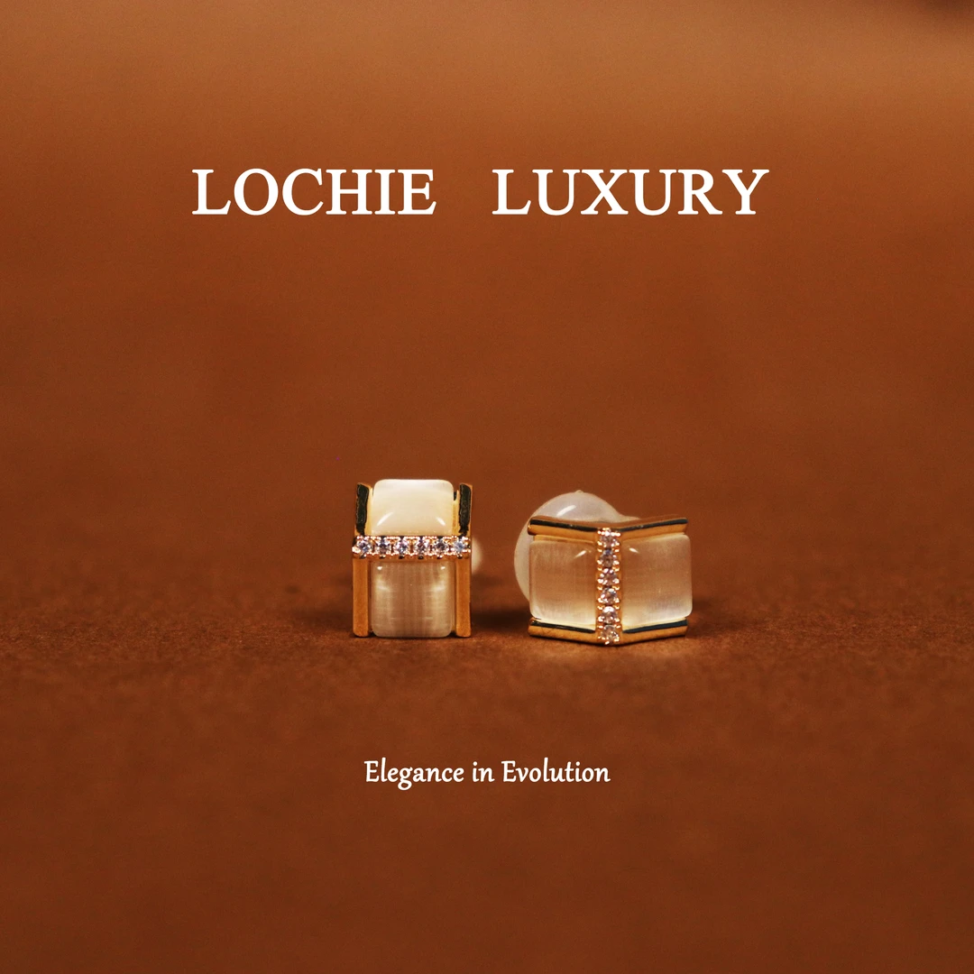 L228【落日夏天】法式经典简约轻奢百搭款方形几何耳夹