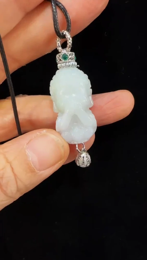 颈饰未镶嵌翡翠国风