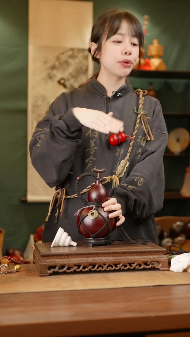 53号精品天然大漆酒葫芦一物一拍~