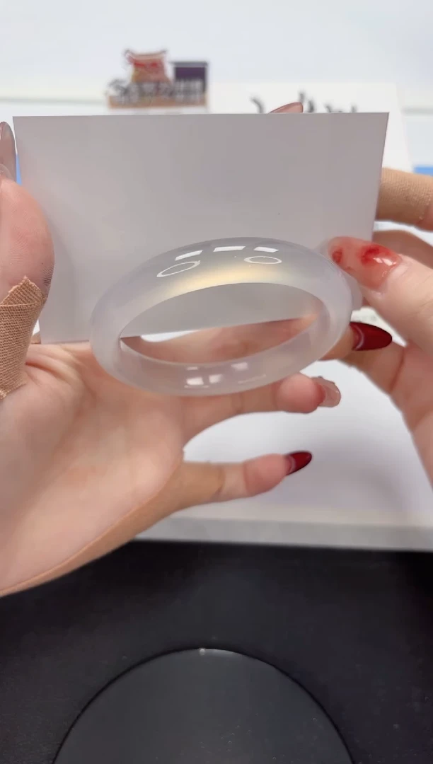 【闪购商品】石英质玉手镯未镶嵌A47-58.9