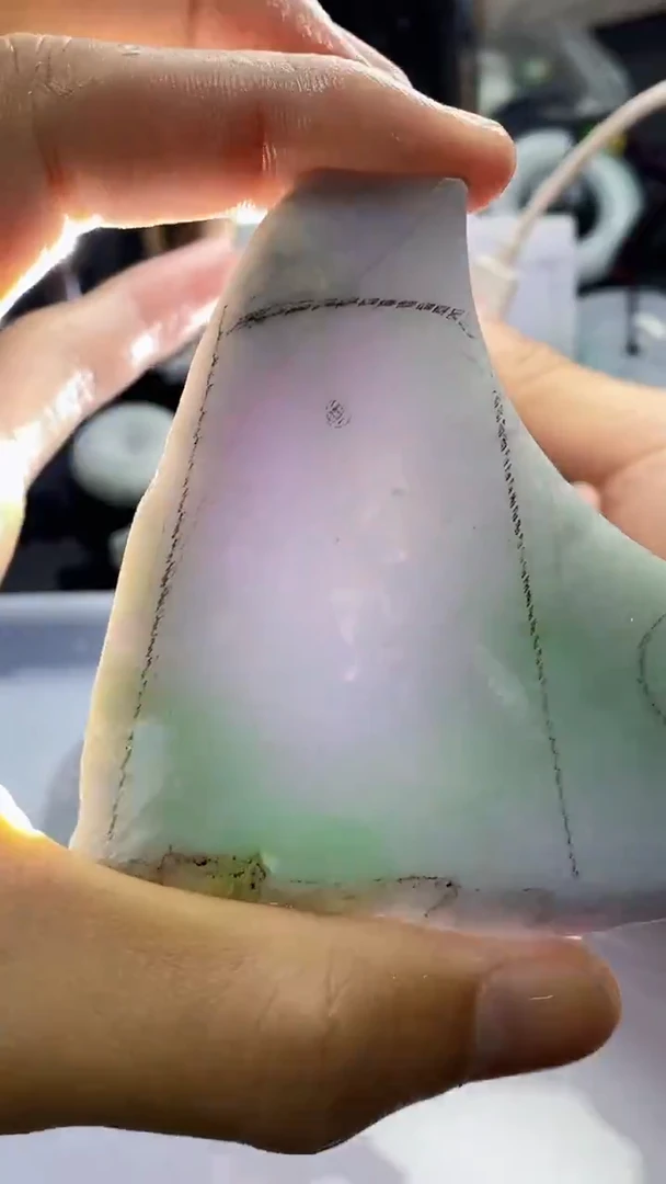 裸石翡翠天然缅甸A货【海】15