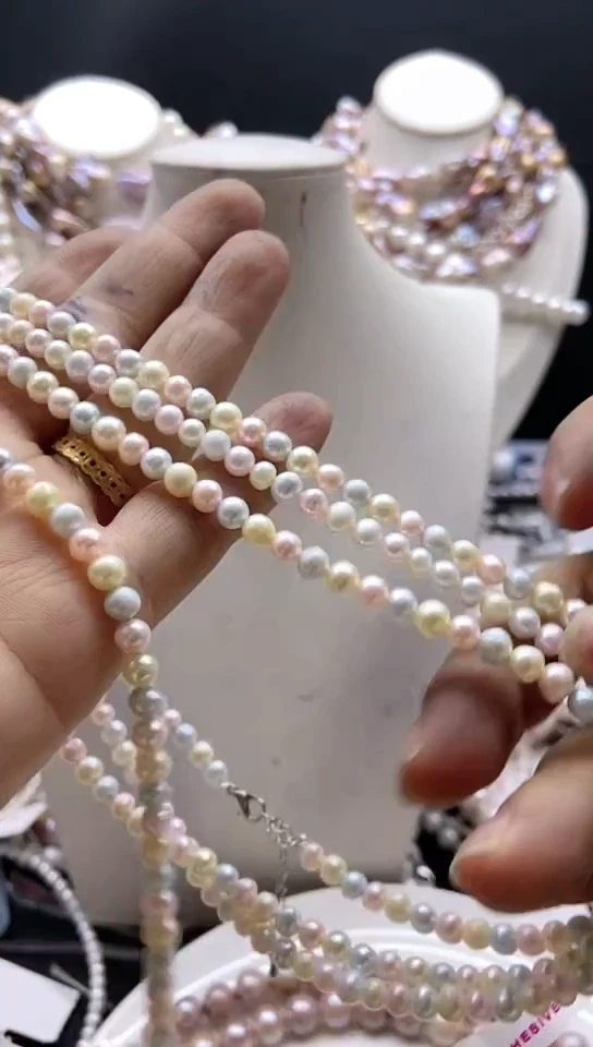 颈饰未镶嵌淡水珍珠1