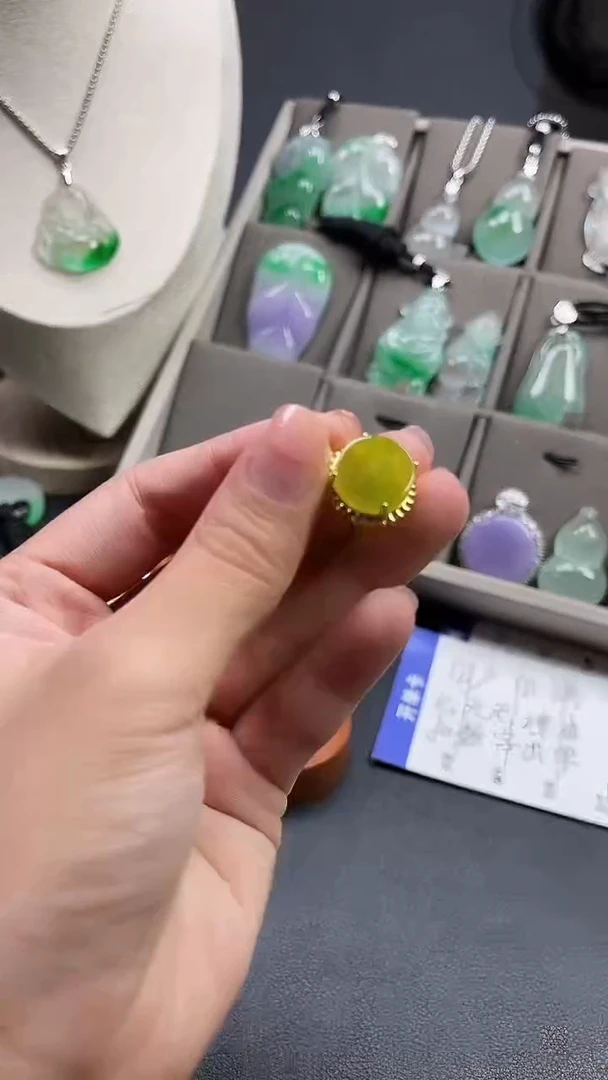 颈饰未镶嵌翡翠  所见即所得 一图一物