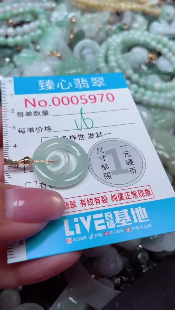 颈饰未镶嵌翡翠5970