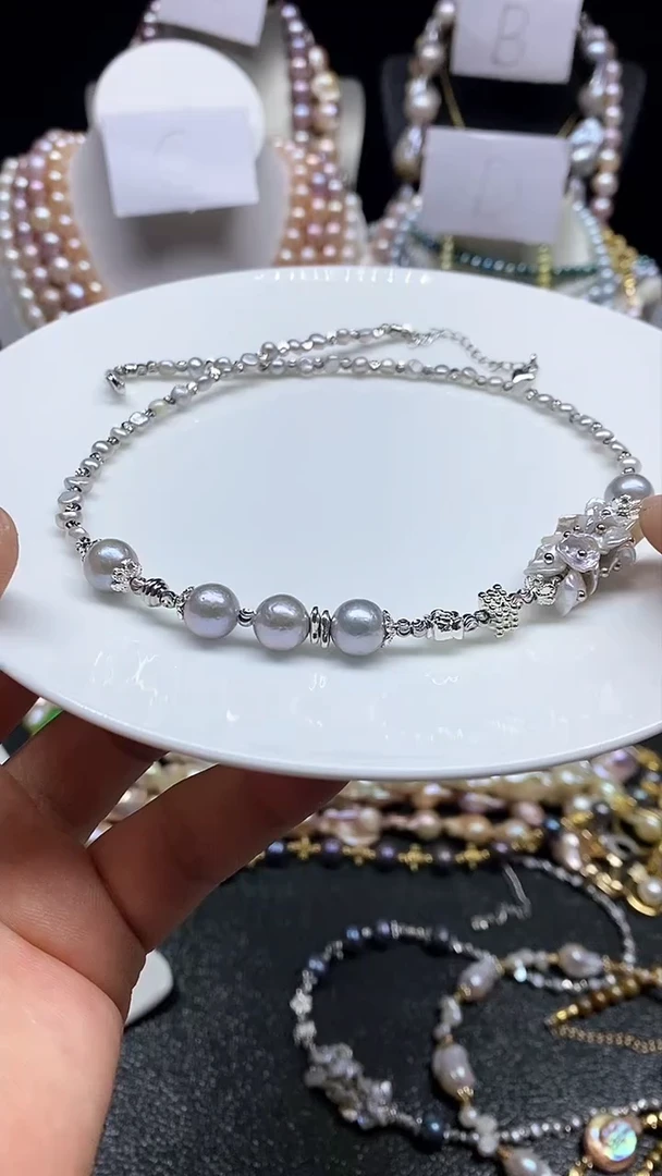 【闪购商品】淡水珍珠颈饰未镶嵌多人