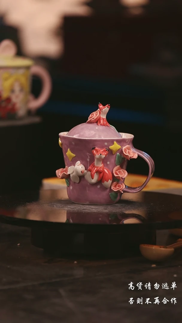 陶瓷景德镇可爱设计师款陶瓷