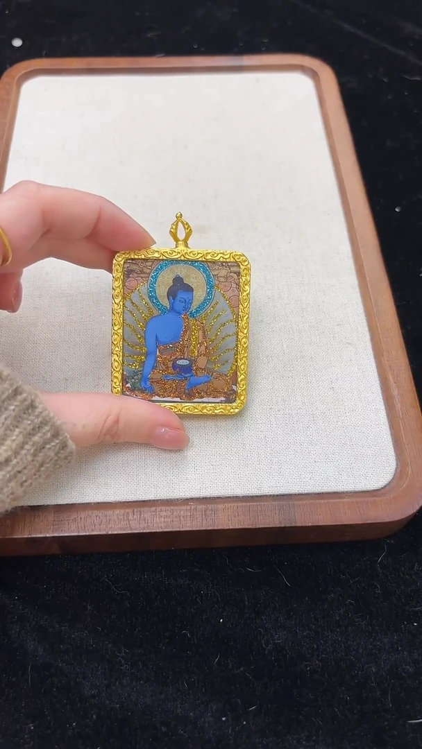 【闪购商品】玛瑙/玉髓套链未镶嵌11药佛佛牌套链