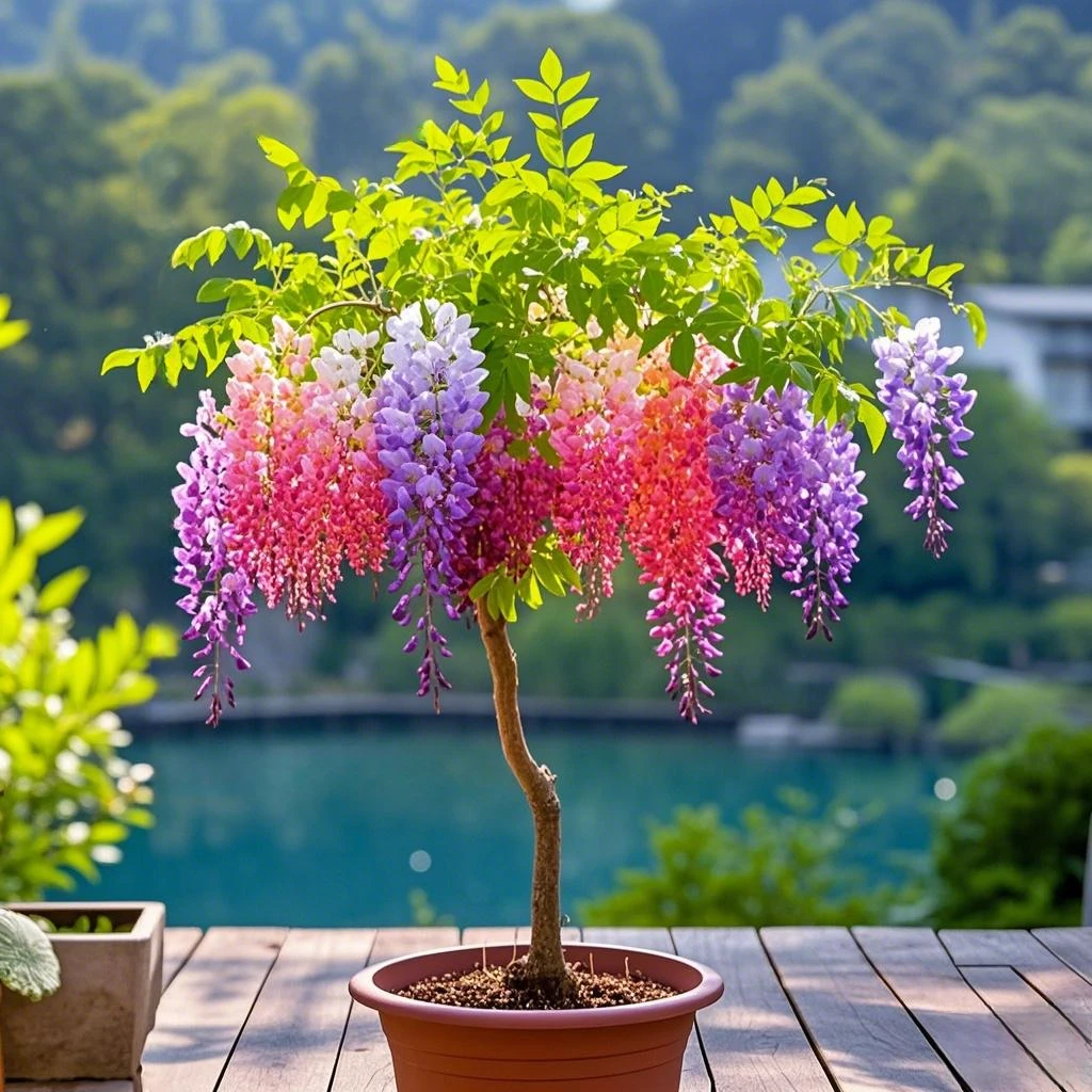 普罗旺斯紫藤花树苗盆栽四季好养开花浓香型室内绿植阳台庭院花卉