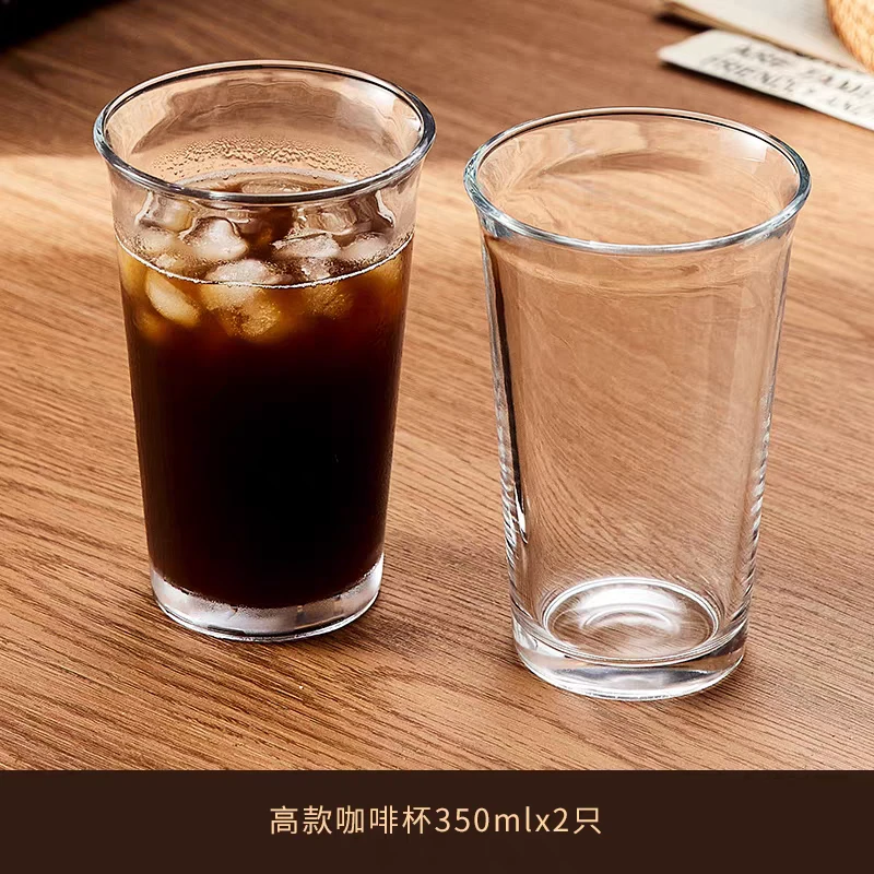 玻璃杯高颜值饮品杯家用