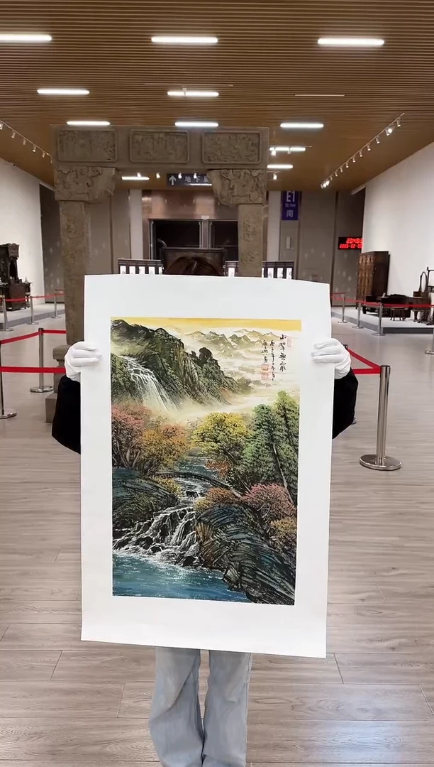 【闪购商品】国画10 赵隆轩艺术馆李庆兴老师作品