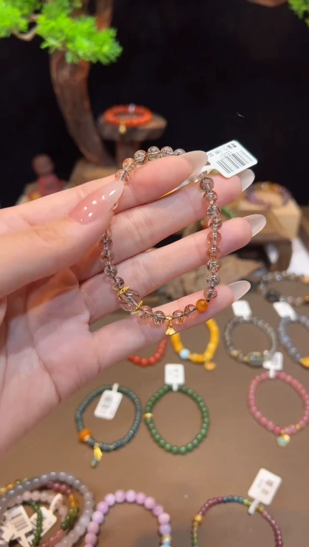 【闪购商品】水晶手链未镶嵌手饰@@E6357