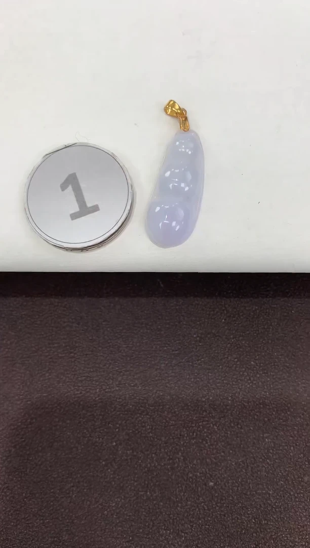 颈饰银S925镶嵌翡翠天然缅甸A货翡翠