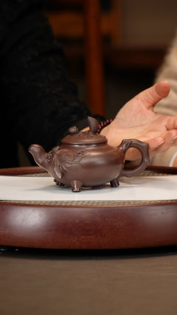【闪购商品】紫砂茶壶【薛锋】田园情趣