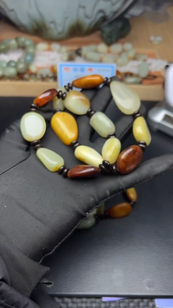 【闪购商品】和田玉手串未镶嵌和田玉多样性发货一条