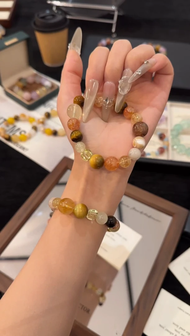 未镶嵌手链水晶小富婆x2687