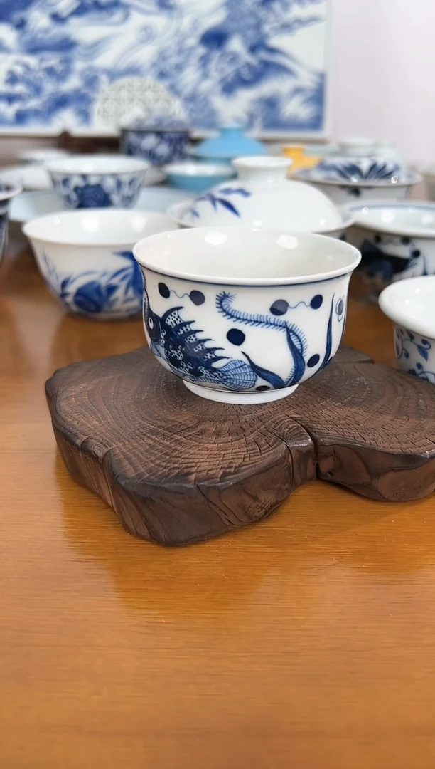 【闪购商品】照夜白鱼藻小客杯