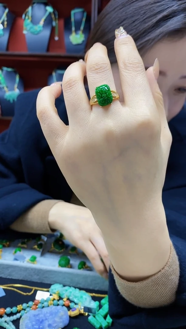 颈饰未镶嵌翡翠翡翠吊坠