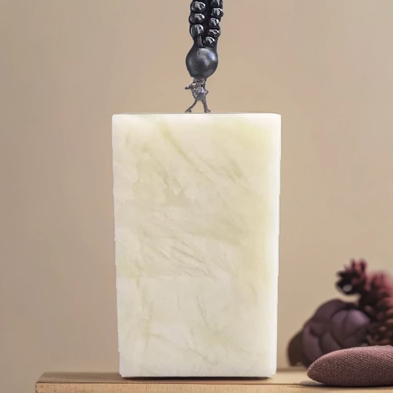 【龍帝专属】天然冰翠平安无事牌吊坠30MMX50MM（多样性发货一个）A10