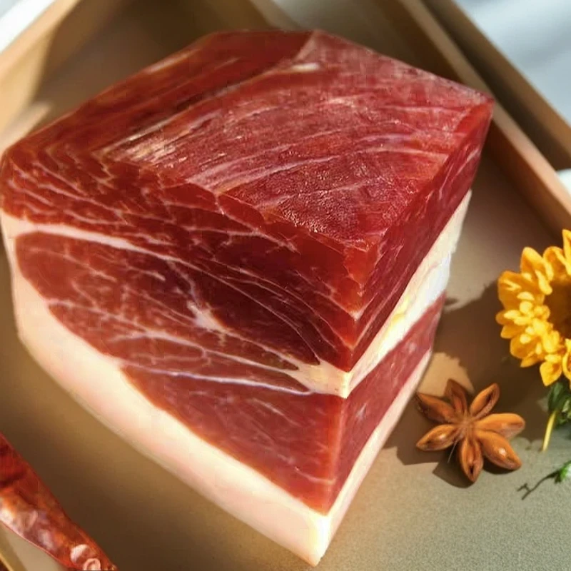 【 一物一拍专享】云南本地农家3年半土猪手工腌制火腿腊肉真空包装