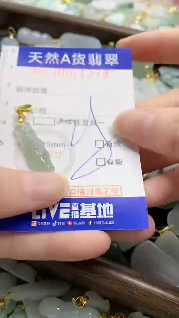 颈饰未镶嵌翡翠天然A货翡翠