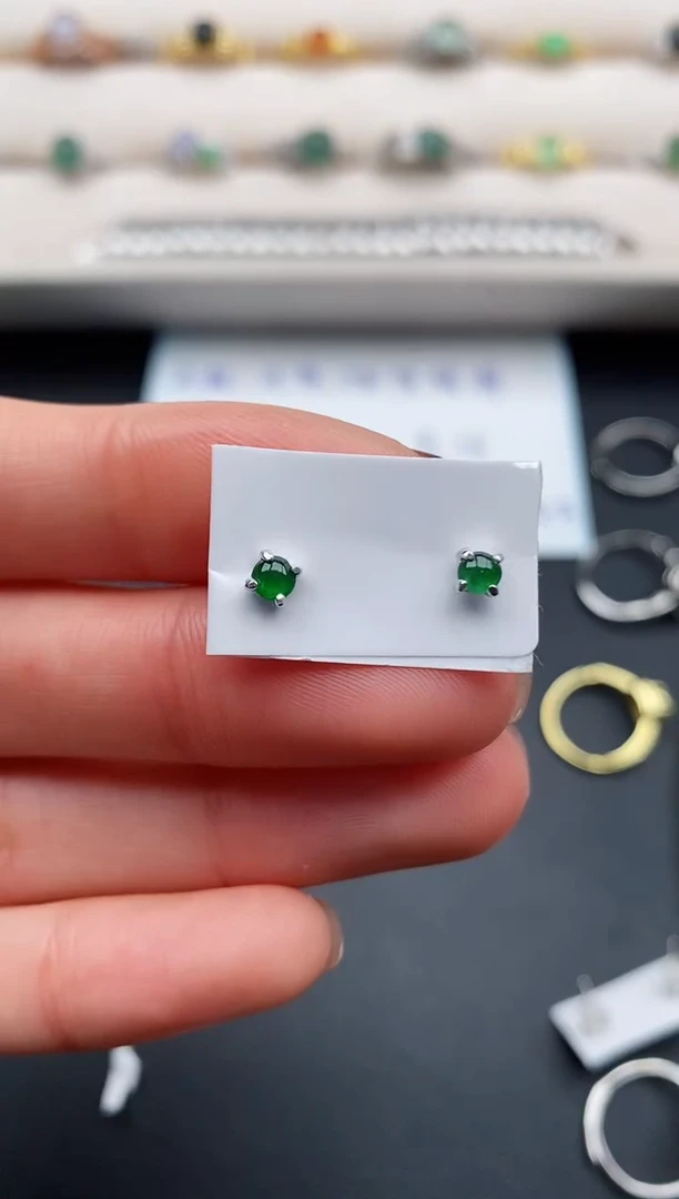 银S925镶嵌戒指翡翠111111111+10