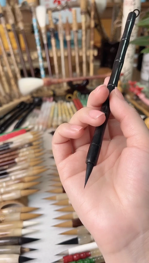 【清水试笔，拒绝蘸墨】墨舞笔庄毛笔1支