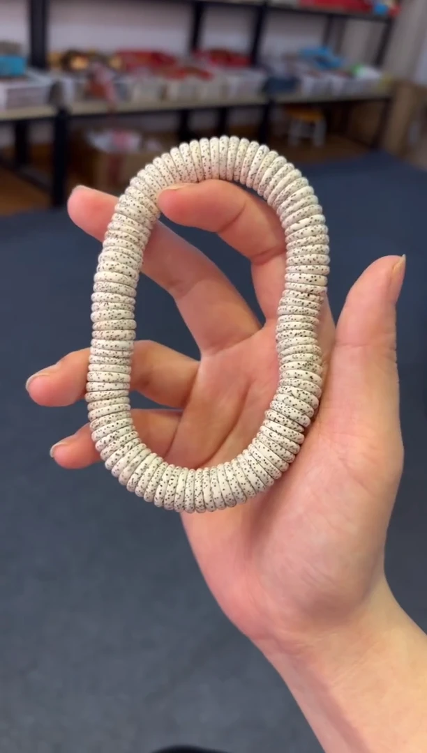 吊坠菩提根/象牙果13mm星月薄切伏魔圈【素圈】