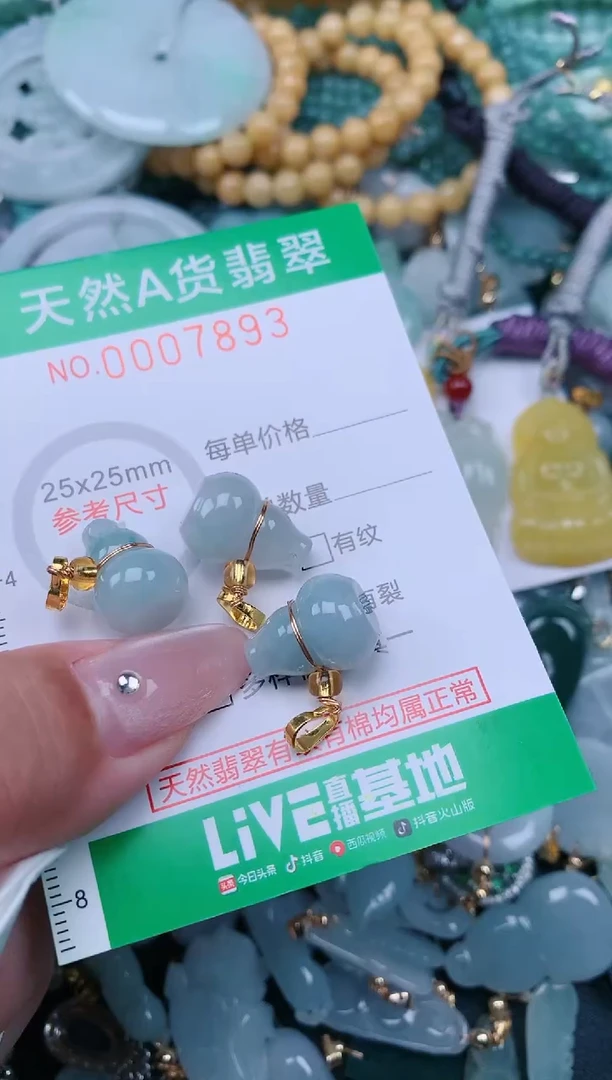 翡翠未镶嵌颈饰.0007893