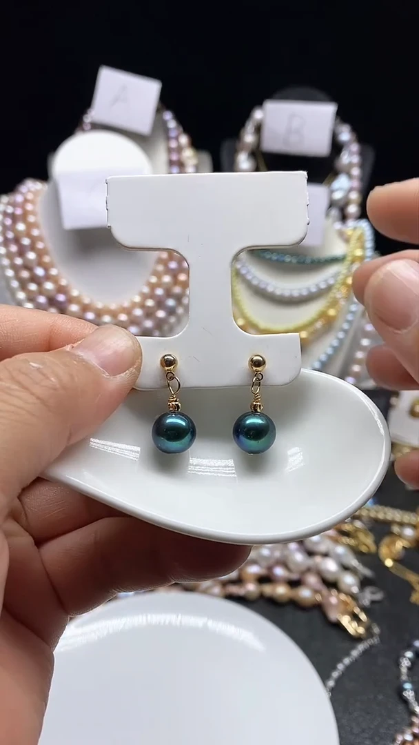 【闪购商品】淡水珍珠耳饰未镶嵌多人