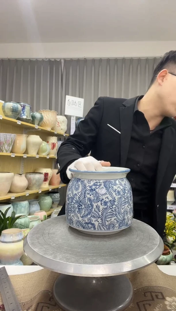 【1.2】花盆链接 高： 14 口：12