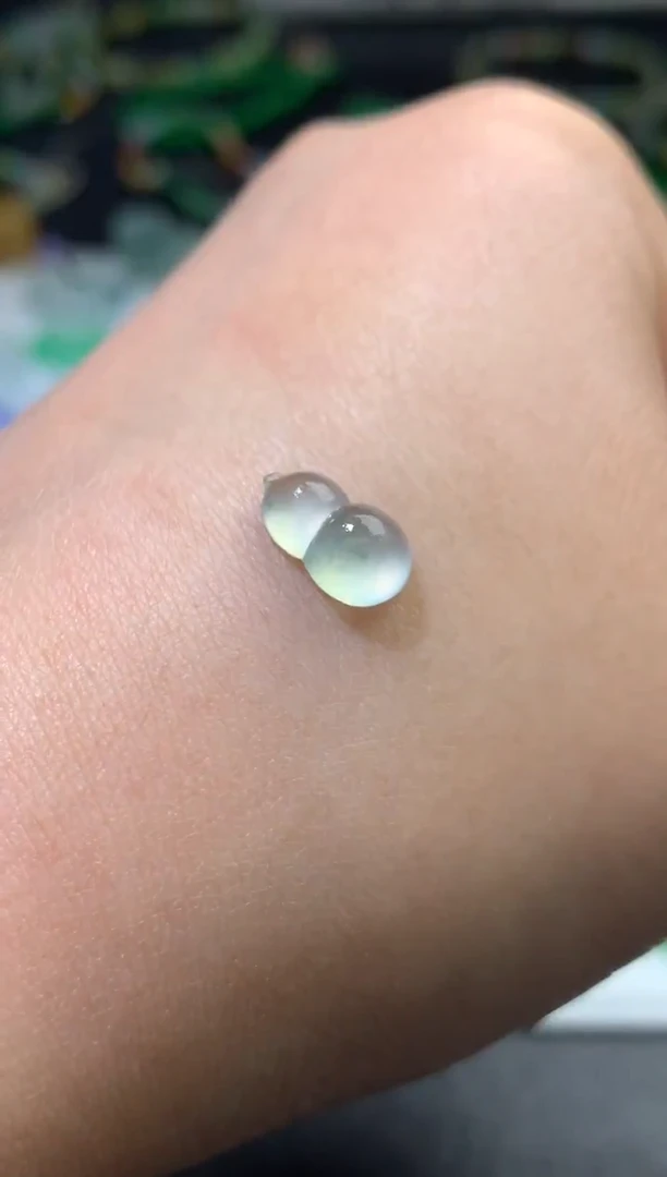 未镶嵌定制翡翠毛货 11-6-3.8