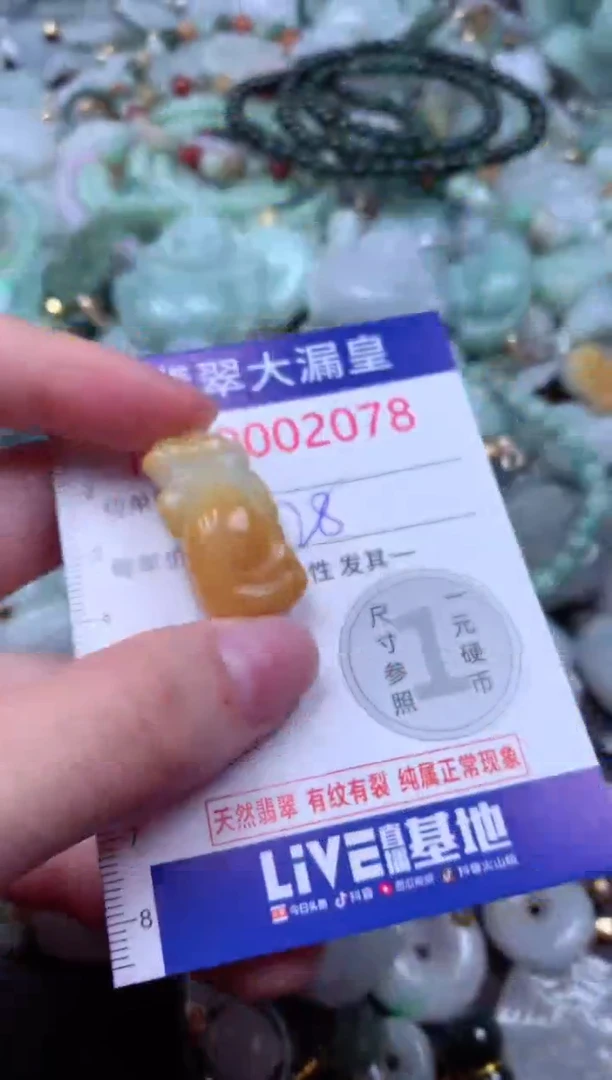 吊坠(不含链)未镶嵌翡翠2078