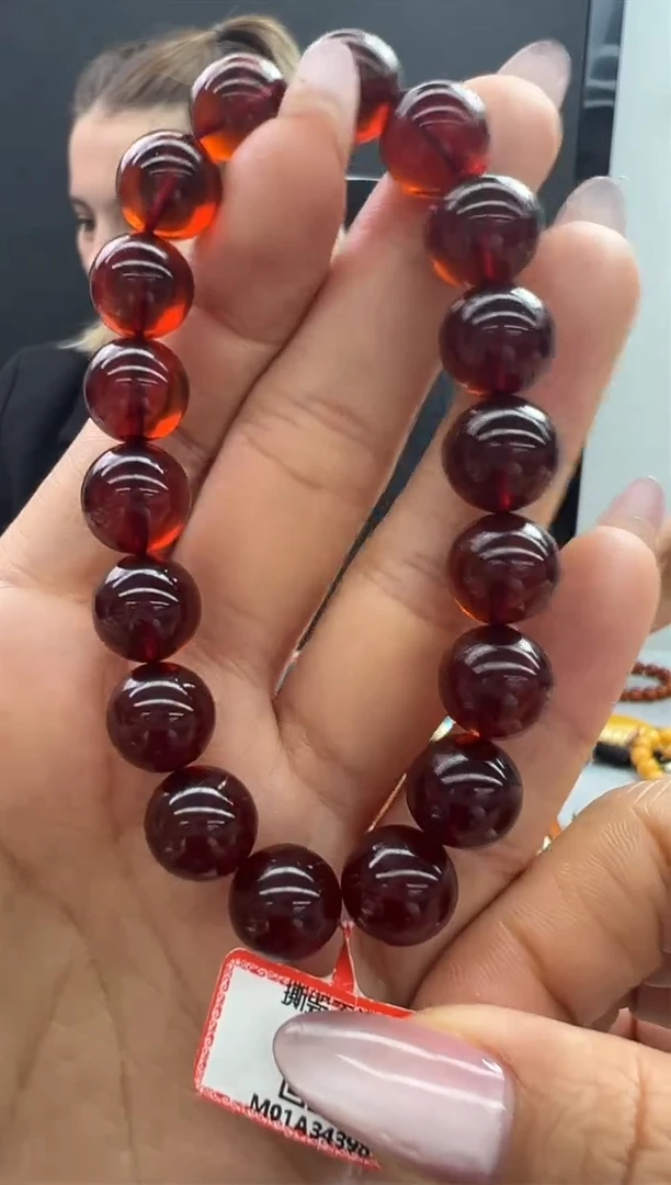 【闪购商品】琥珀手链未镶嵌867秒拍号