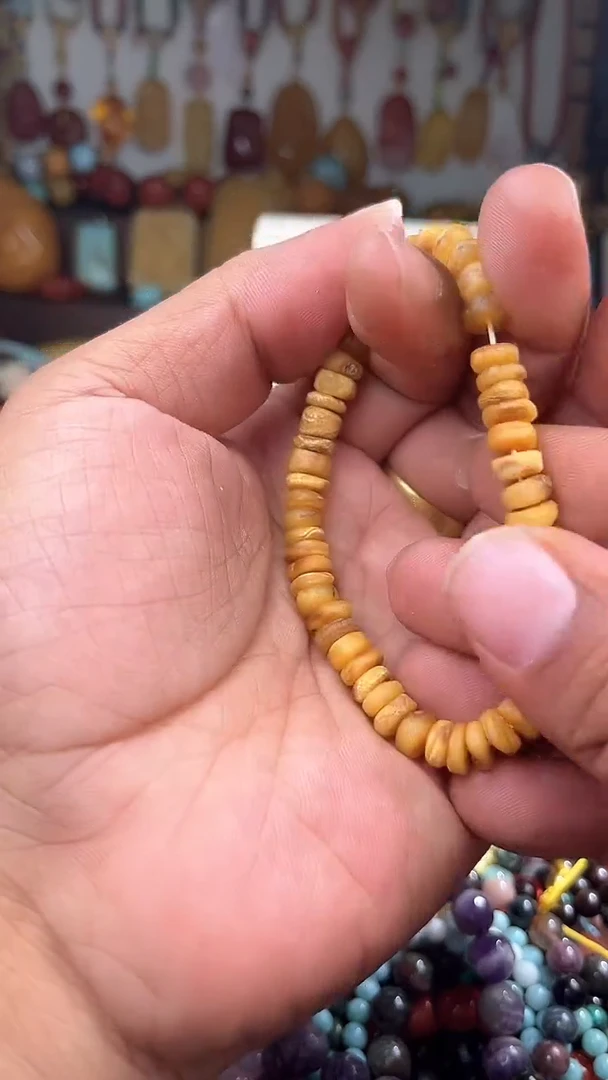 裸石琥珀未镶嵌恬*妈一物一拍 004400